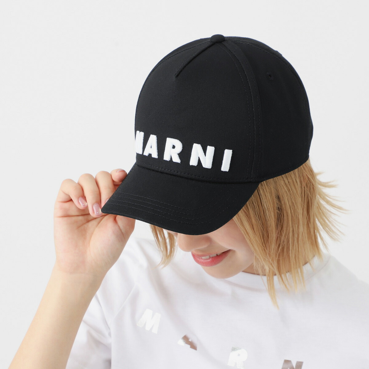 MARNI kids マルニ 大人もOK ロゴ キャップ 帽子 スピード配送 楽天市場】マルニ キャップ 帽子 キッズ ユニセックス