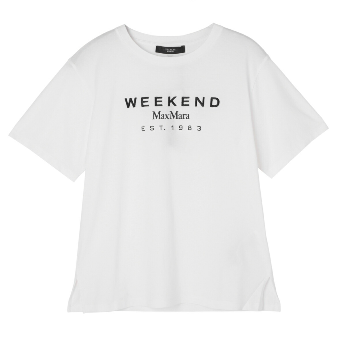 【送料&関税込】Max Mara Logo Embellished Crewneck T-shirt 楽天市場】マックスマーラ S Max Mara クルーネックTシャツ