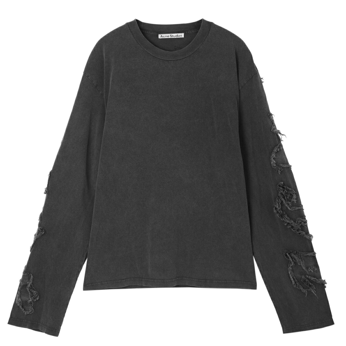 アクネ ACNE STUDIOS クルーネック 長袖Tシャツ ブラック メンズ bl0412 fn mn tshi000622 bm0 fadedblack【返品送料無料】 39,650円