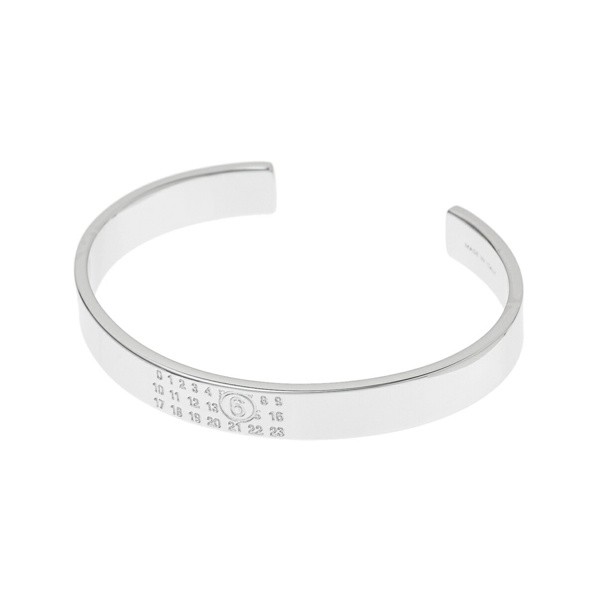 【未使用】MM6 Maison Margiela カットアウトバングル　サイズ3 楽天市場】MM6 エムエムシックス メゾンマルジェラ バングル