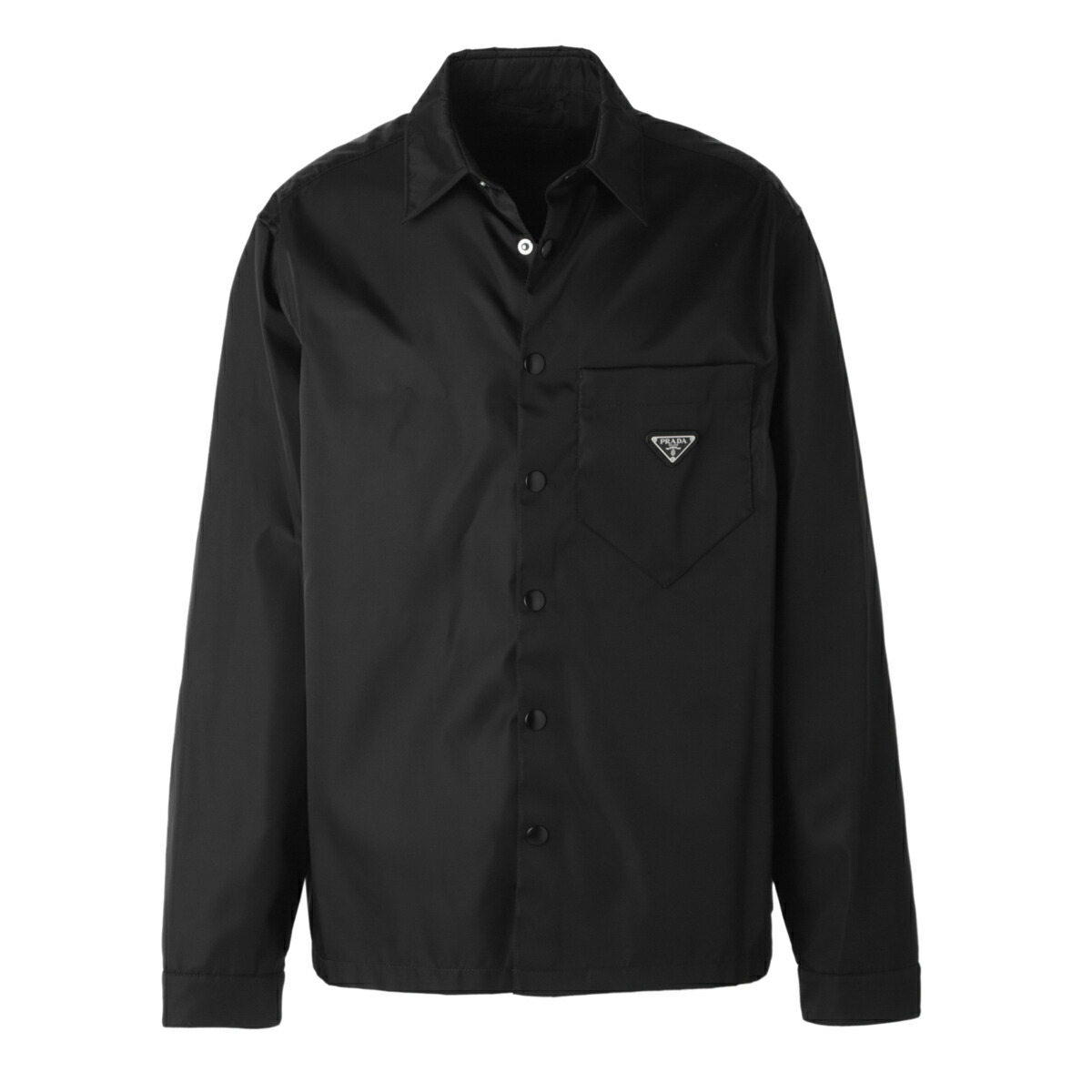 【プラダ・PRADA】Single-breasted sequin jacket Black Single-breasted Sequin Jacket | PRADA