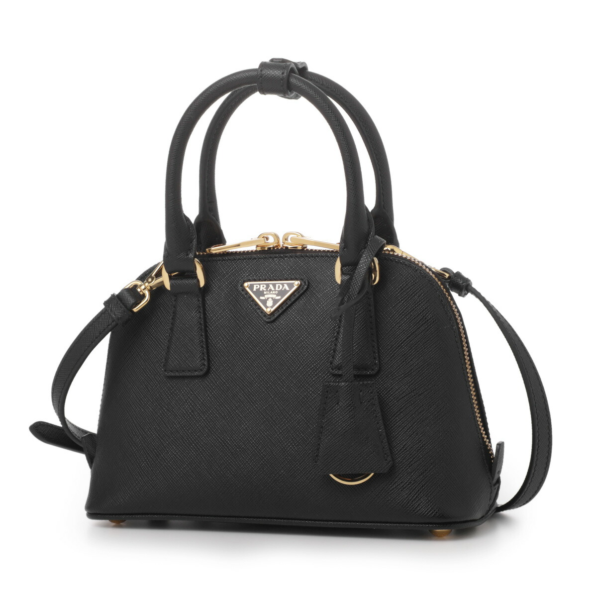 プラダ PRADA ハンドバッグ ショルダーバッグ 2way レザー ブラック 楽天市場】プラダ PRADA ショルダーバッグ 2WAY ハンドバッグ