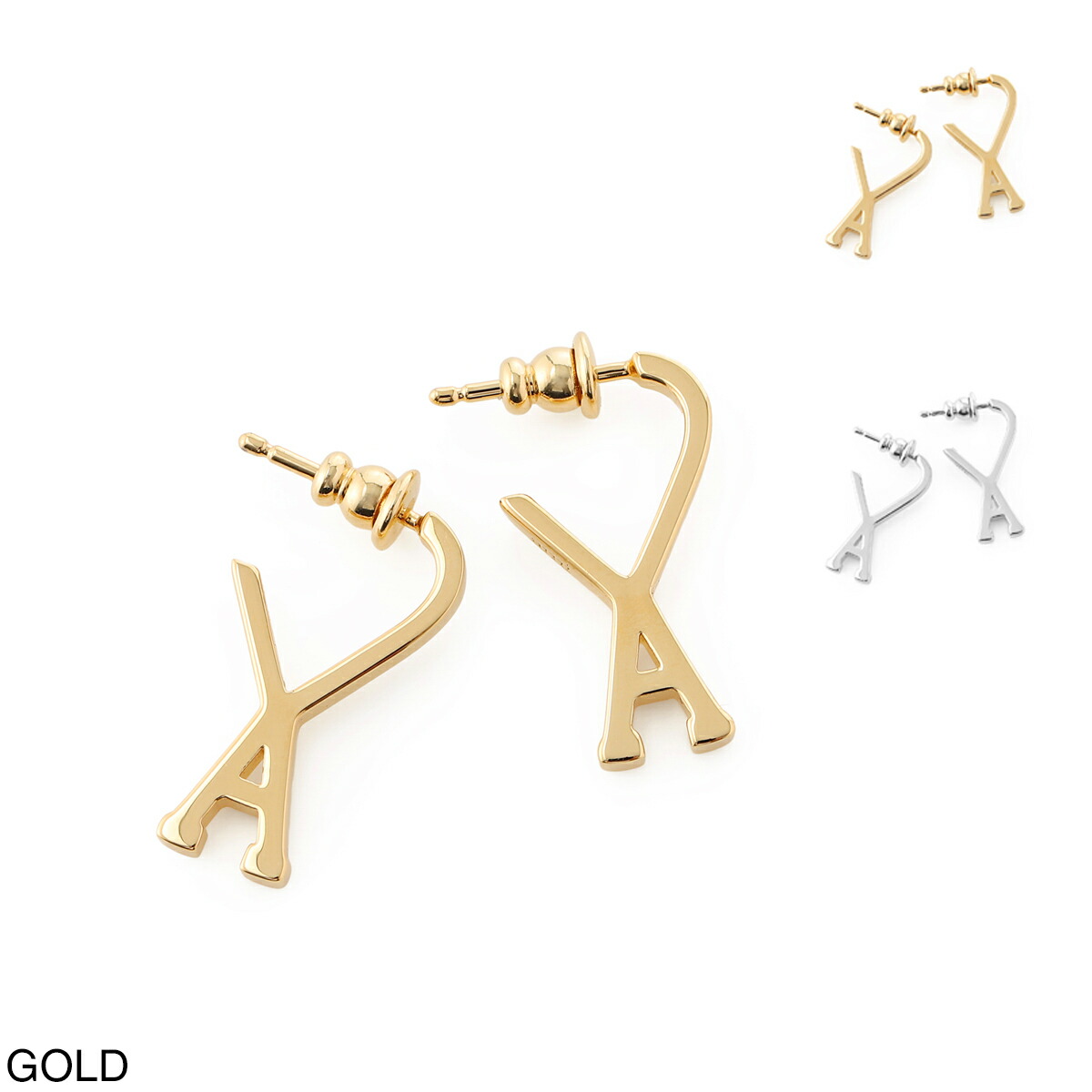 楽天市場】AMI PARIS アミ パリス ピアス Red Heart Earring UJW994