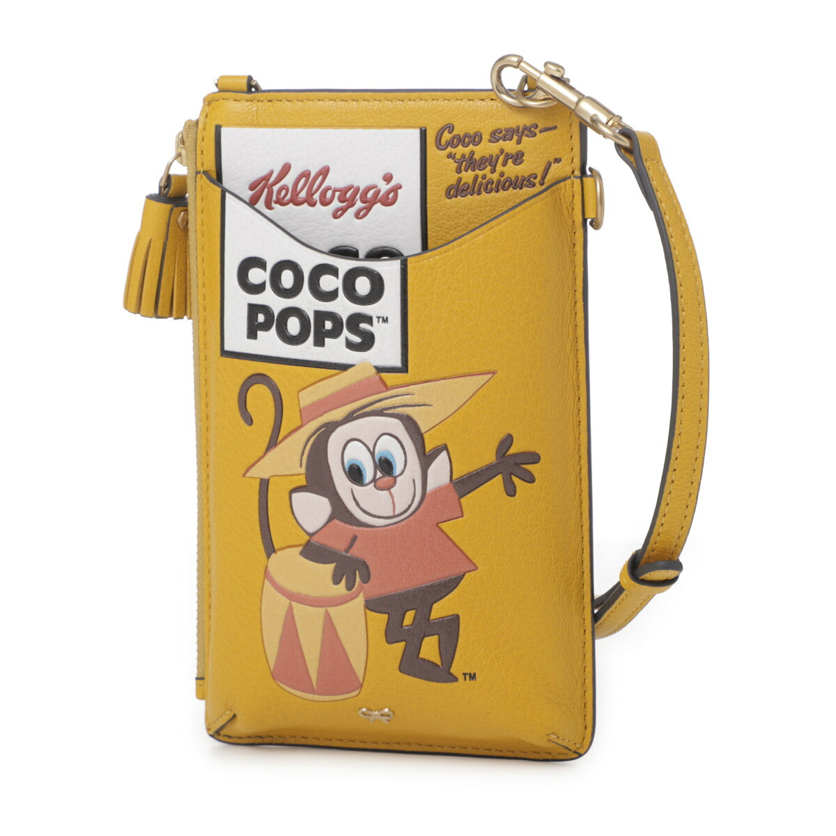 アニヤ・ハインドマーチ AirPodsケース RABBIT チャーム グレー ANYA HINDMARCH - ANYA HINDMARCH イヤフォンポーチ AirPods