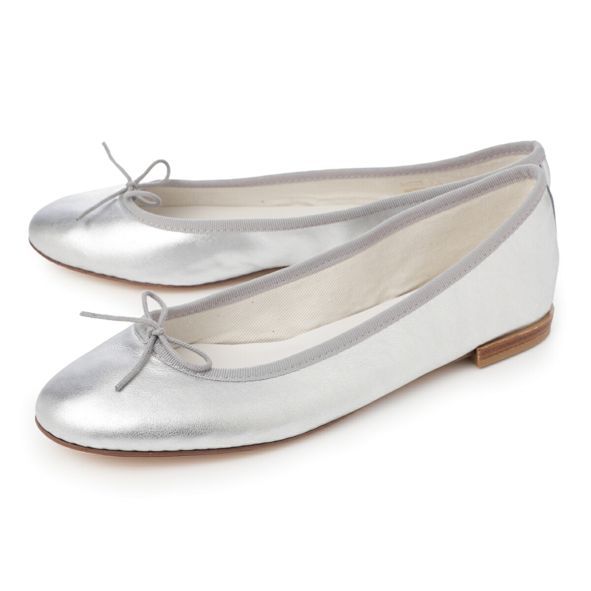 Repetto シルバー バレエシューズ Repetto｜レペットのシューズ（シルバー/銀色系）通販 - ZOZOTOWN