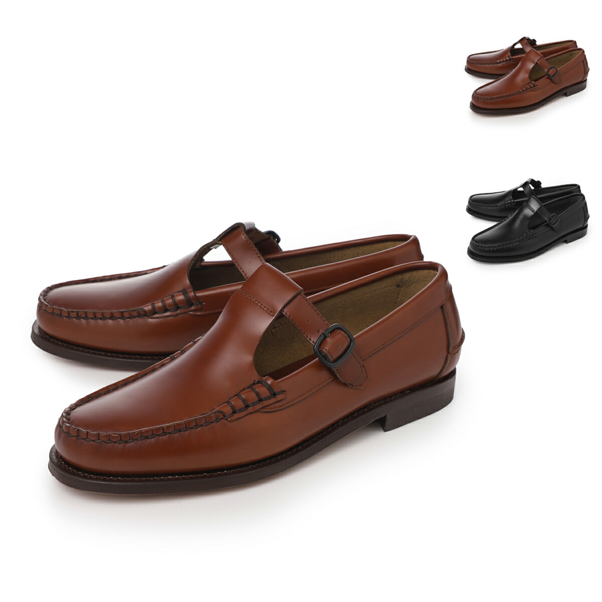 Hereu ブラウン38 size ストラップ ローファー Hereu ブラウン38 size ストラップ ローファー HEREU /ヘリュー T