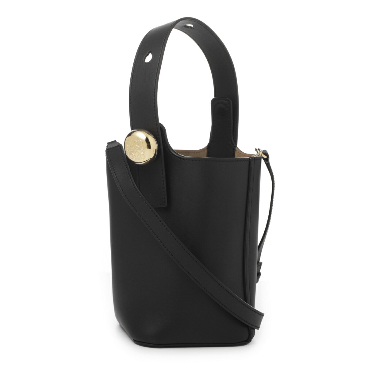 楽天市場】ロエベ ハンドバッグ レディース ペブル バケット