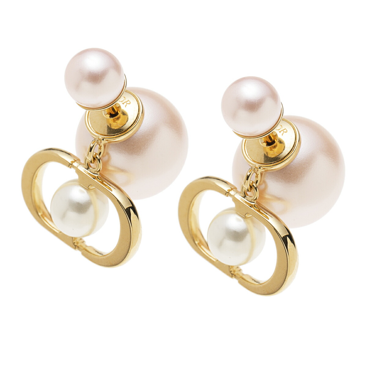 ◤クリスチャンディオール 30モンテーニュ◢ CDアイコンピアス 片耳 男女兼用 Christian Dior [正規ラッピング済] ディオール 30 Montaigne