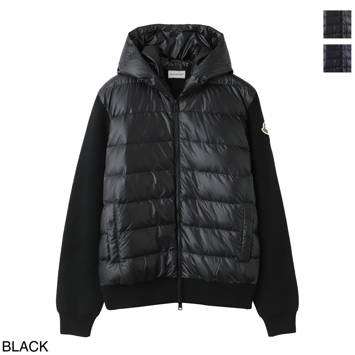 楽天市場】モンクレール MONCLER ダウン切り替え ジップアップ