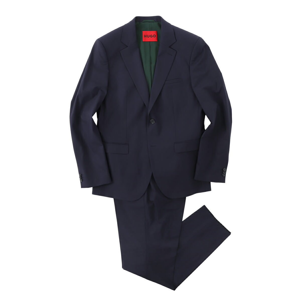 超美品 HUGO BOSS 最高級 2B スーツセットアップ 50 超美品 HUGO BOSS 最高級 2B スーツセットアップ 50 超美品 HUGO