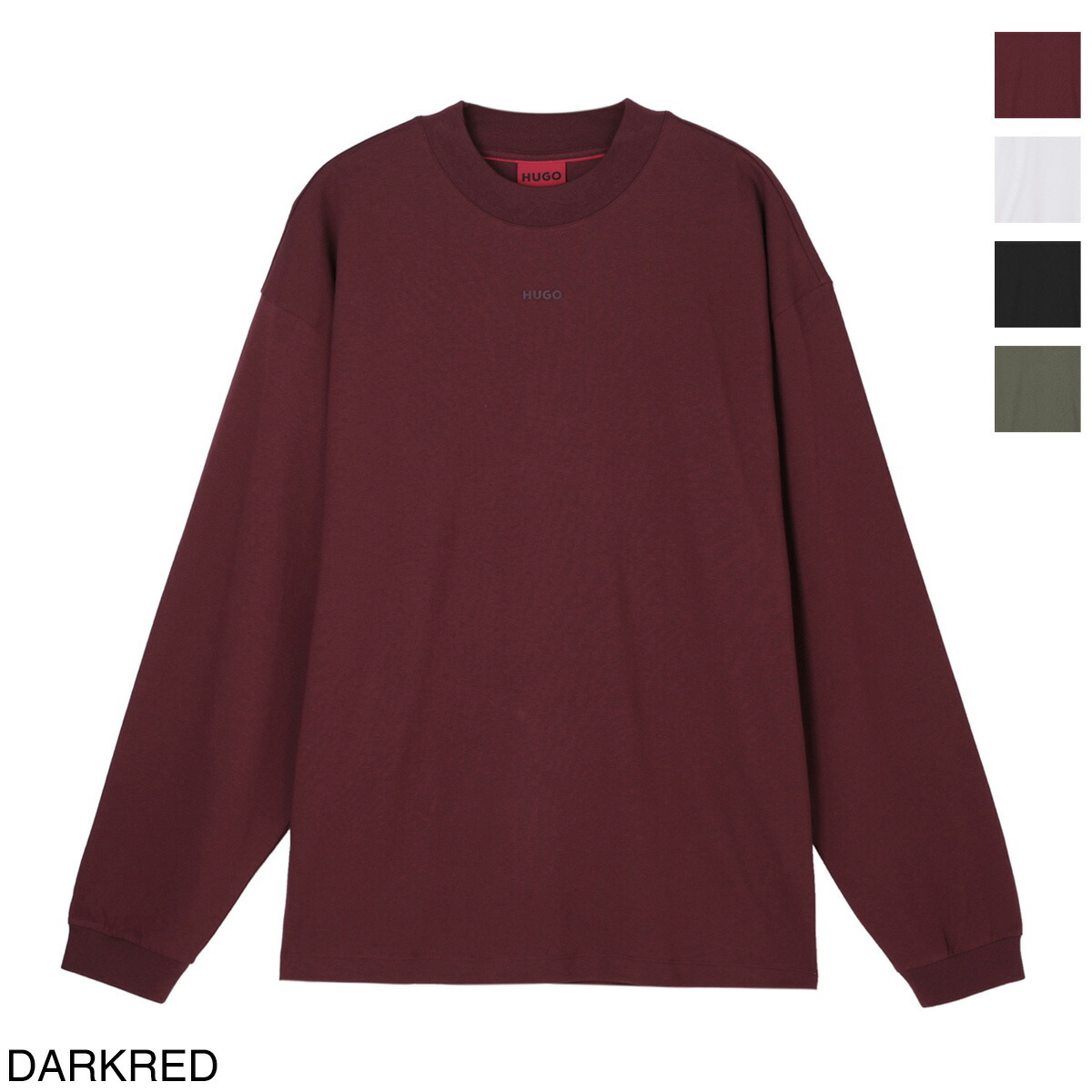 ヒューゴヒューゴボス HUGO HUGOBOSS クルーネック 長袖Ｔシャツ メンズ daposo 50511029 10248326 602 DAPOSO【返品送料無料】[2026SS]