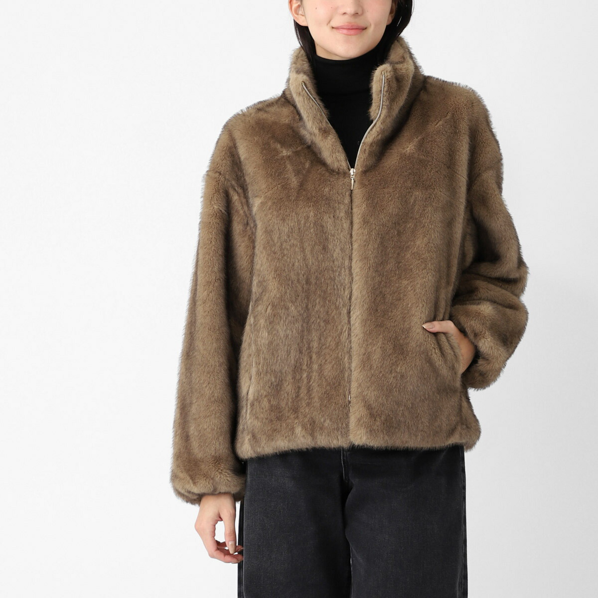 楽天市場】クロエ Chloe ファーコート KIDS キッズ ガールズ グレー