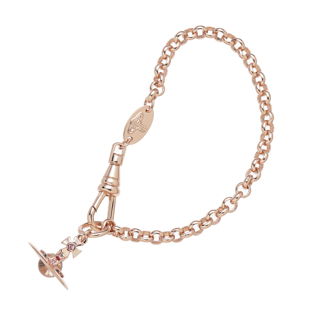 ヴィヴィアンウエストウッド Vivienne Westwood ブレスレット ゴールド レディース 61020057 02g002 cn g002 pinkgold NEW PETITE ORB BRACELET【返品送料無料】[2026SS]
