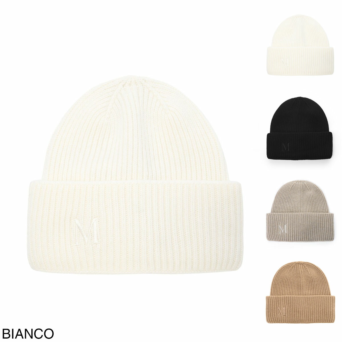 楽天市場】Max Mara マックスマーラ 帽子 ニット帽 FIDA4 ニット