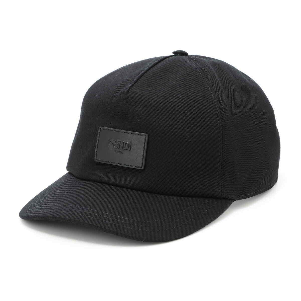 楽天市場】FENDI フェンディ Black Nylon Baseball Cap ベースボール