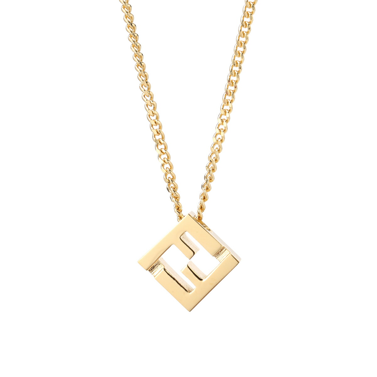 楽天市場】フェンディ FENDI ネックレス FENDI O'LOCK FFロゴ パヴェ