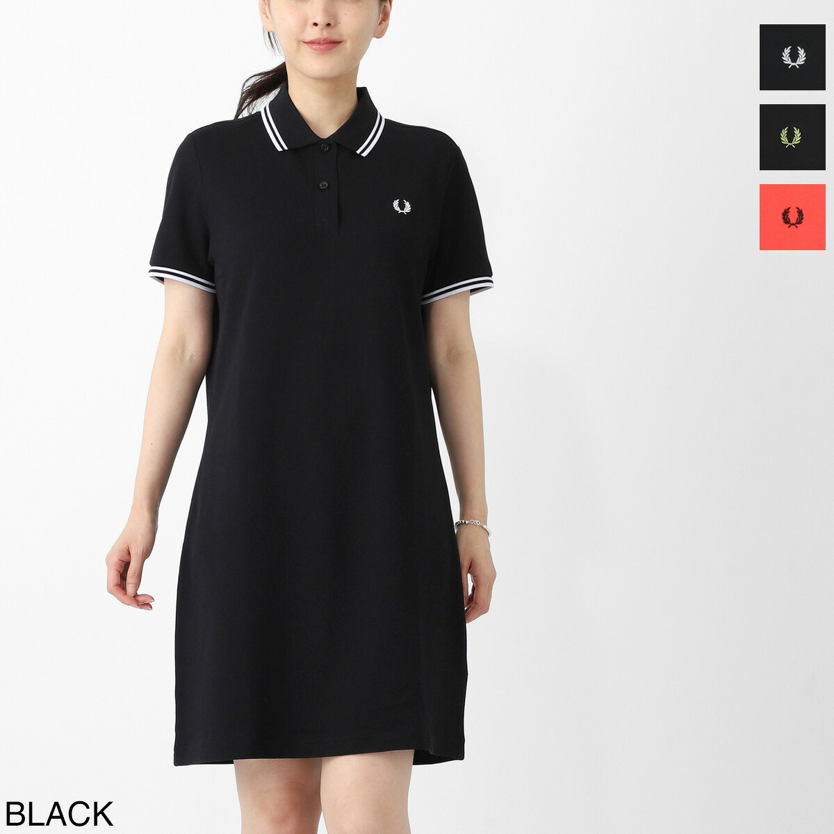 フレッドペリー FRED PERRY ポロシャツワンピース レディース d3600 350 TWIN TIPPED FRED PERRY DRESS【返品送料無料】