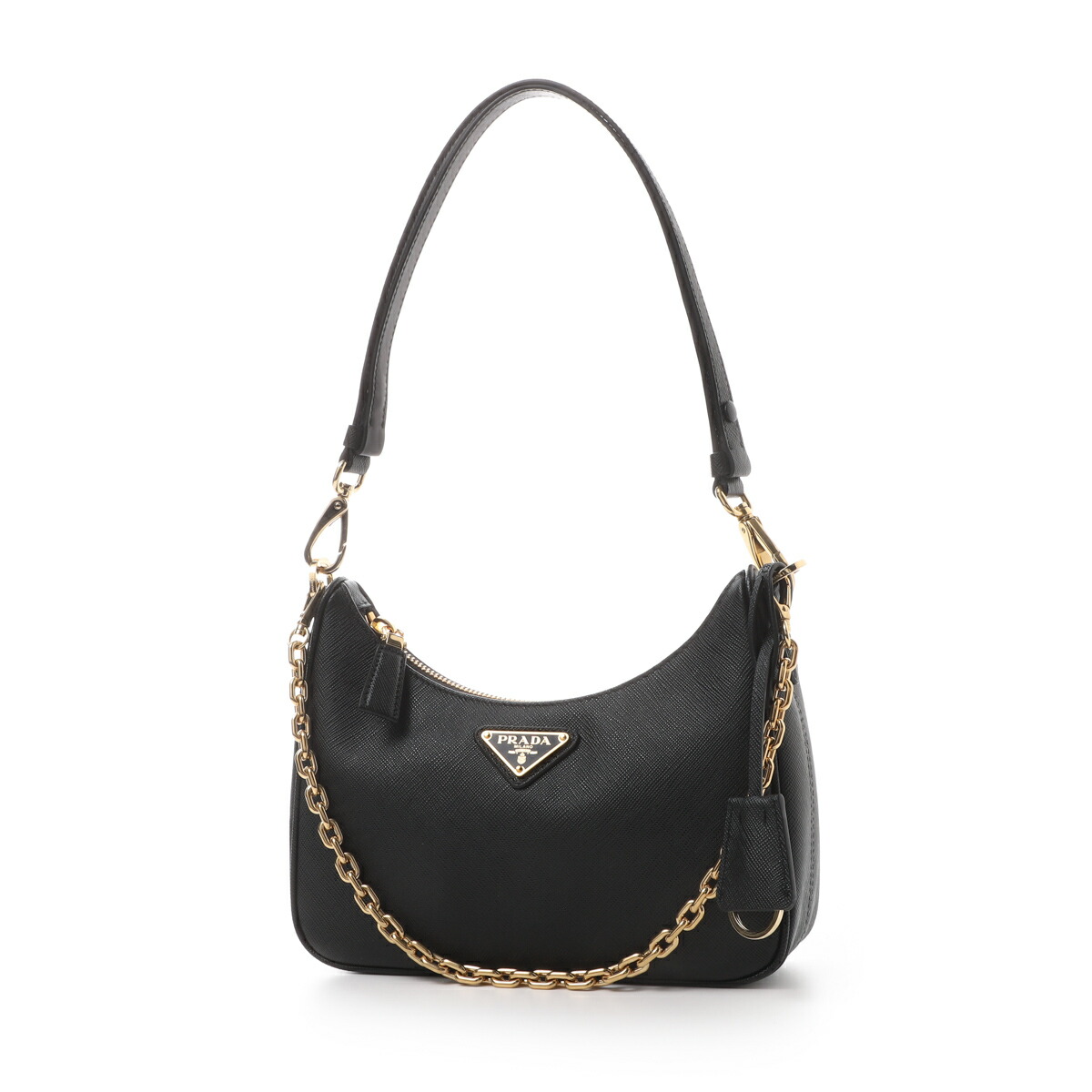 楽天市場】プラダ PRADA ハンドバッグ 2WAY バケットバッグ ブラック