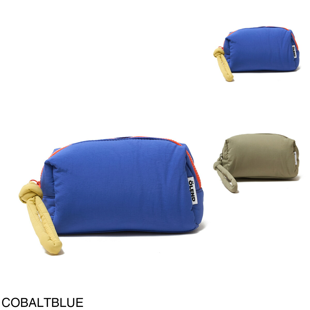 オレンド OLEND ポーチ レディース makeup bag cobaltblue MAKEUP BAG【返品送料無料】
