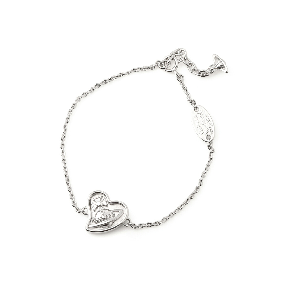 ヴィヴィアンウエストウッド Vivienne Westwood ブレスレット シルバー レディース 6102025v 01p019 p019 platinum FAYE BRACELET【返品送料無料】[2026SS]