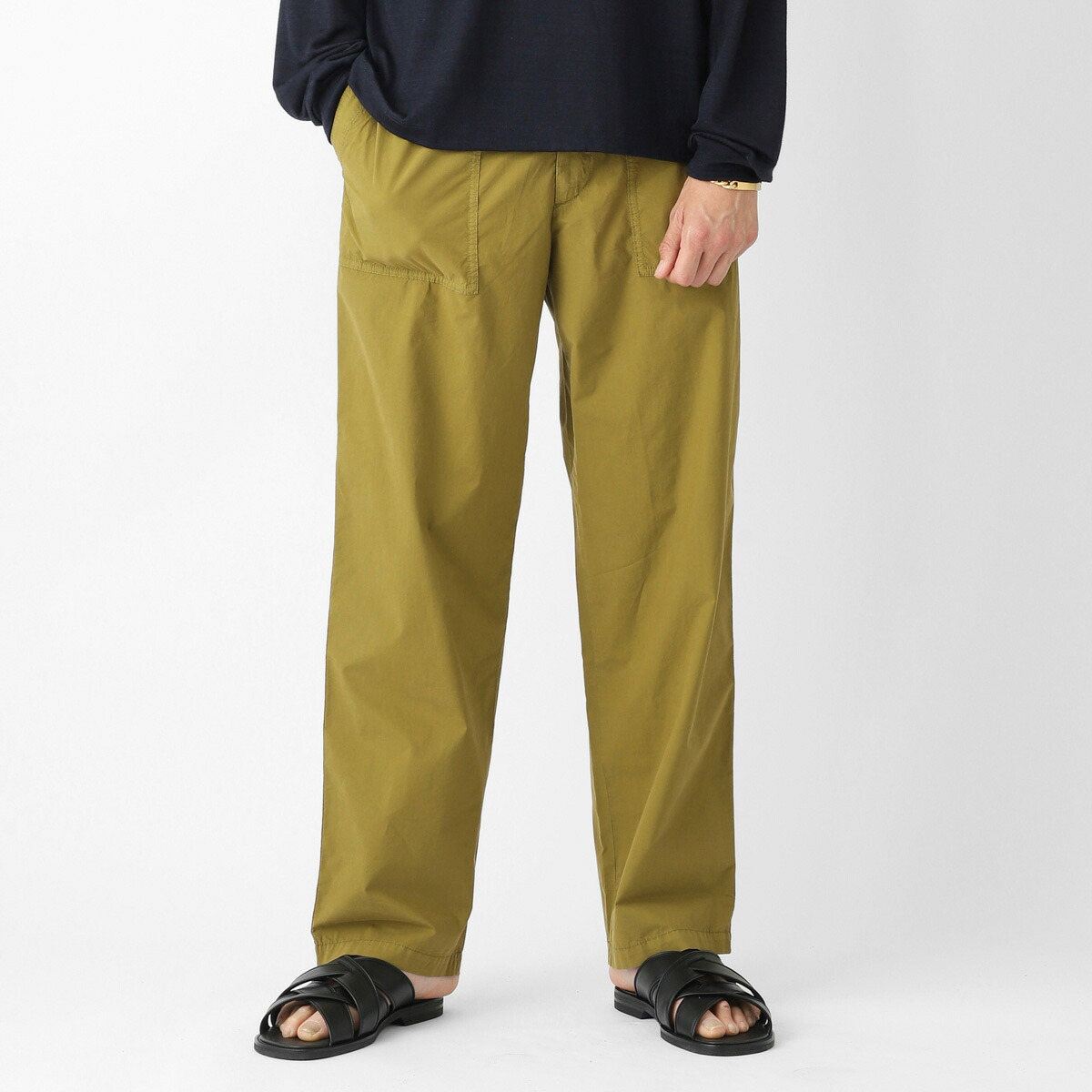 セラードアー Cellar Door イージーパンツ ブラウン メンズ zac 110656bl f823 72 ZAC【返品送料無料】[2026SS] 26,600円