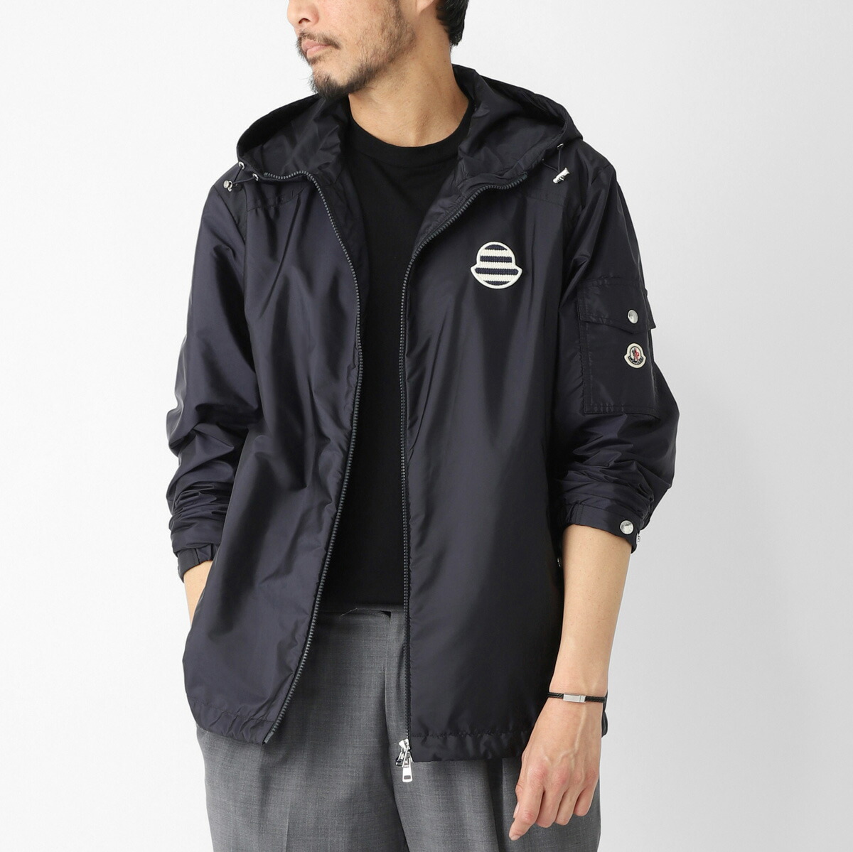 モンクレール MONCLER ナイロンジャケット ブルー メンズ 大きいサイズあり mornay 1a00168 539zd 778 MORNAY【返品送料無料】[2026SS]