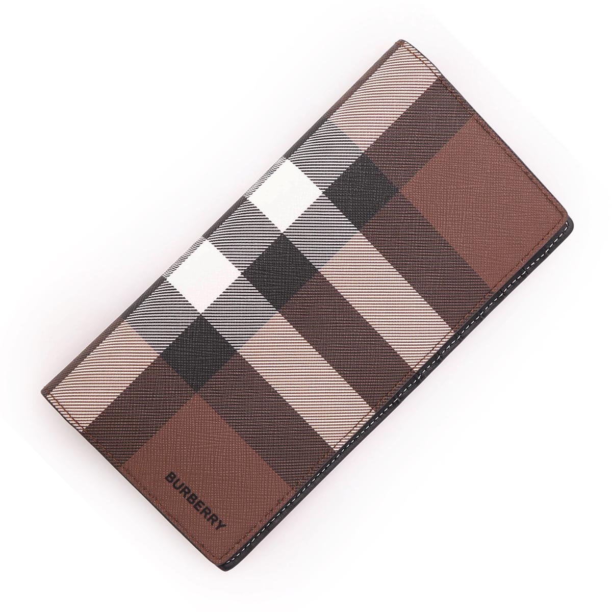 楽天市場 訳あり アウトレット バーバリー Burberry 長財布 小銭入れ付き ブラウン メンズ Birchbrown あす楽対応 関東 返品交換不可 モダンブルー楽天市場店