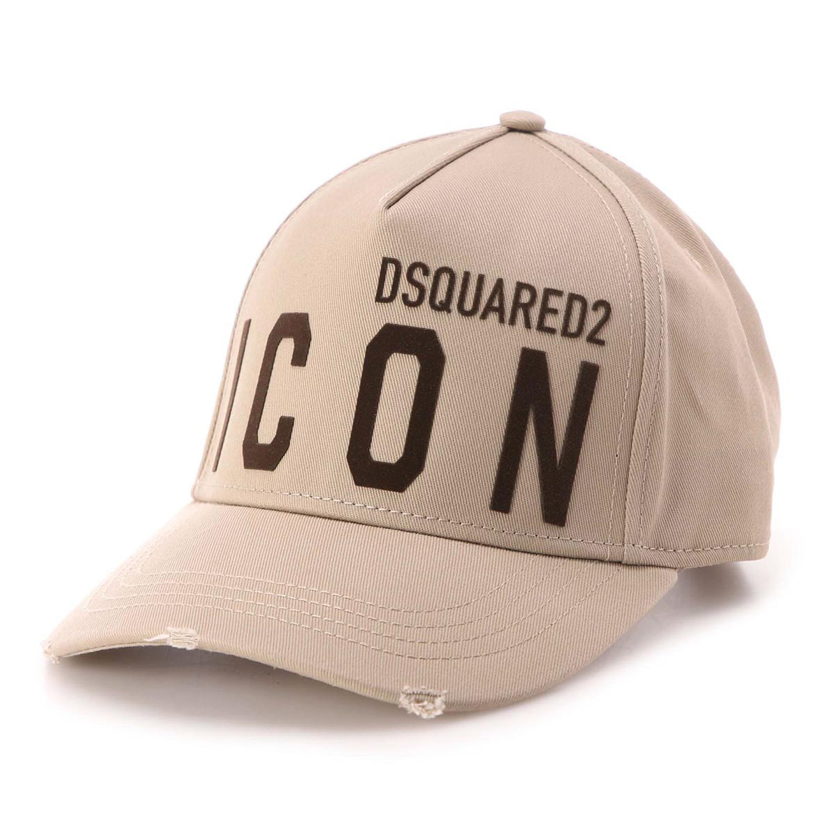 訳あり アウトレット ディースクエアード Dsquared2 ベースボールキャップ ベージュ メンズ m0412 05c Be Icon Cap あす楽対応 関東 返品交換不可 Maf Gov Ws