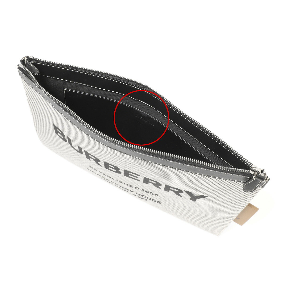 バーバリー BURBERRY クラッチバッグ ブラック メンズ 8039176 black