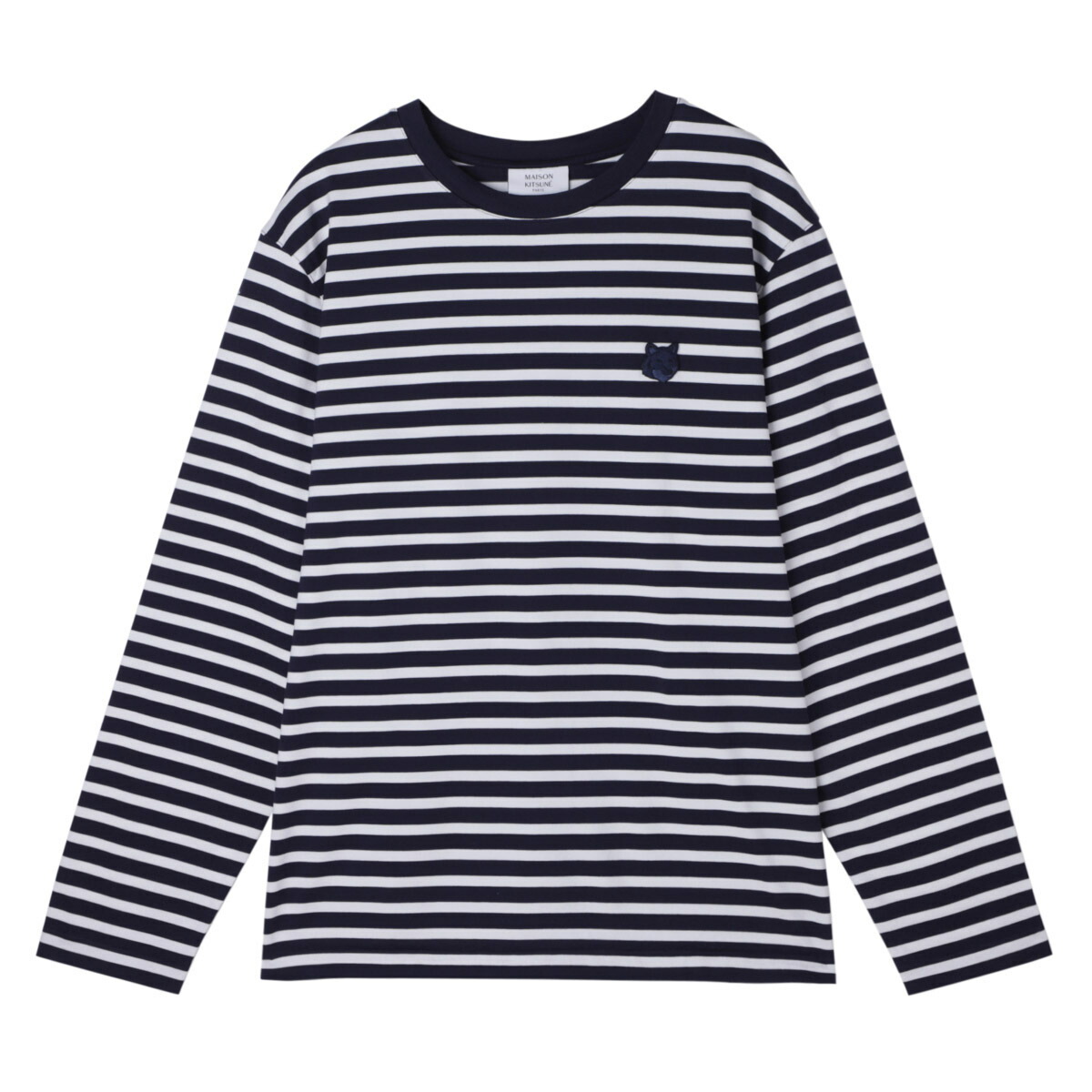 楽天市場】メゾンキツネ MAISON KITSUNE クルーネック 長袖T