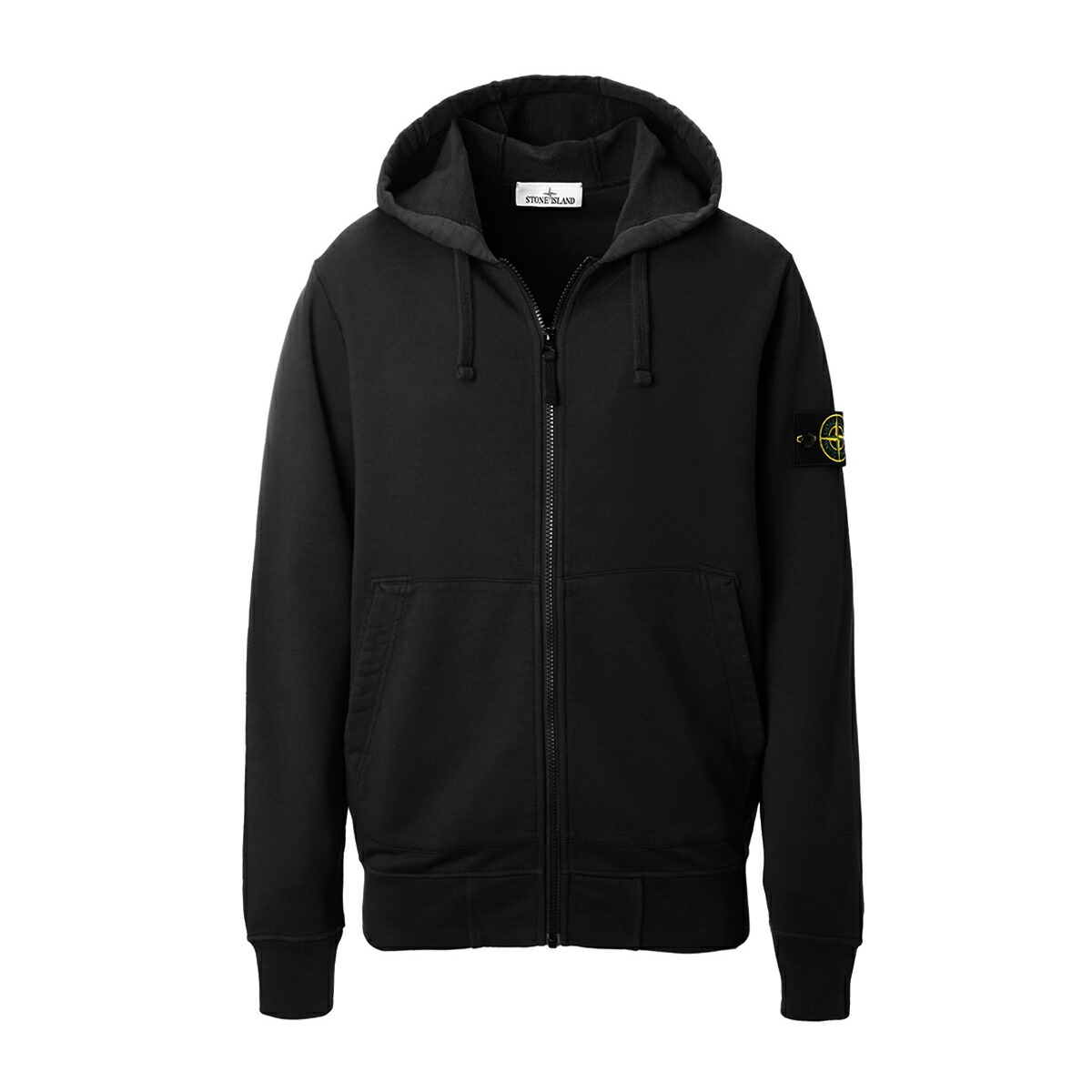 パーカー・フーディ STONE  IVORY COTTON HOODIE S STONE ISLAND(ストーンアイランド) パーカー・フーディ(メンズ
