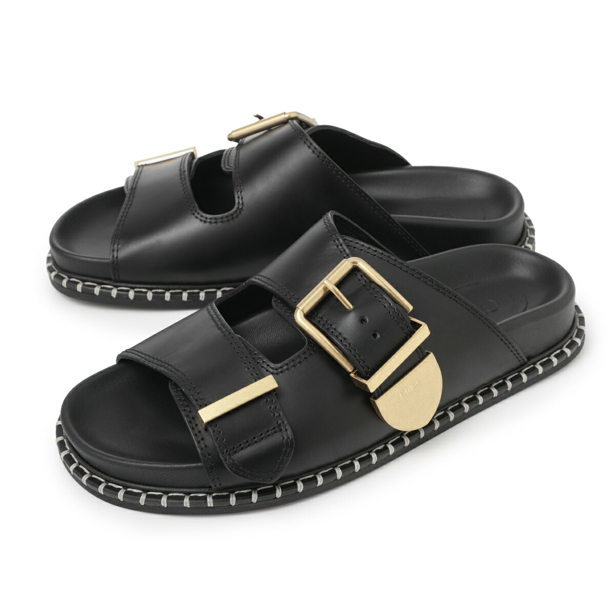 楽天市場】訳あり 箱不良 Chloe クロエ サンダル レディース ホワイト