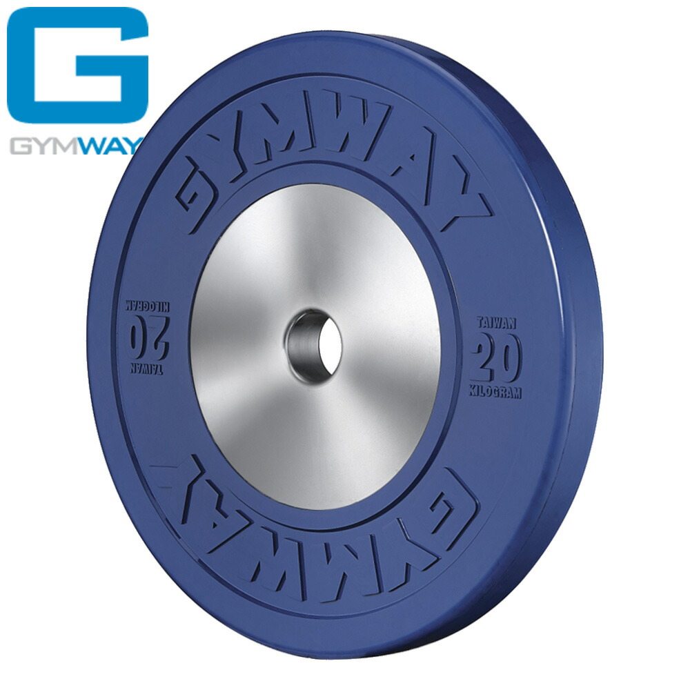 楽天市場】GYMWAY（ジムウェイ）薄型トレーニングバンパープレート  