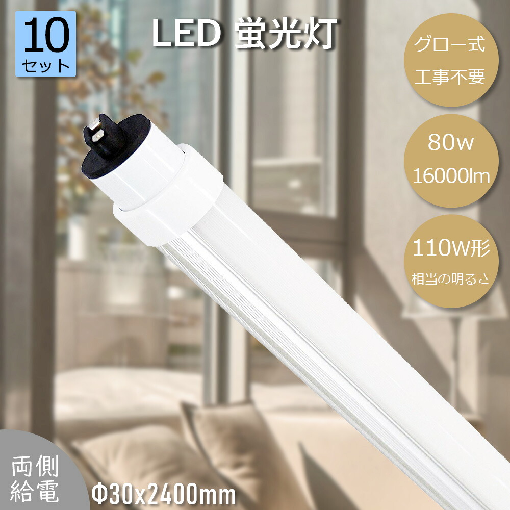 【大売り出し10本】直管型 led照明ランプ 110W形好いかげんに 80w使い果たすワット数 LED螢光灯 16000LM G13 R17D 生きる口金 直管照明ランプ LED直管形 広角180度照らしだす 上昇限度直後ばらい 110W形入り替わり品（FLR110形）LED直管照明ランプ 高上昇限度用ledともし火 省ワット数 110W式好いかげんに 時を移さず点灯 エコ 御厨子所ともし火 御厨子所ともし火 パーキング場
