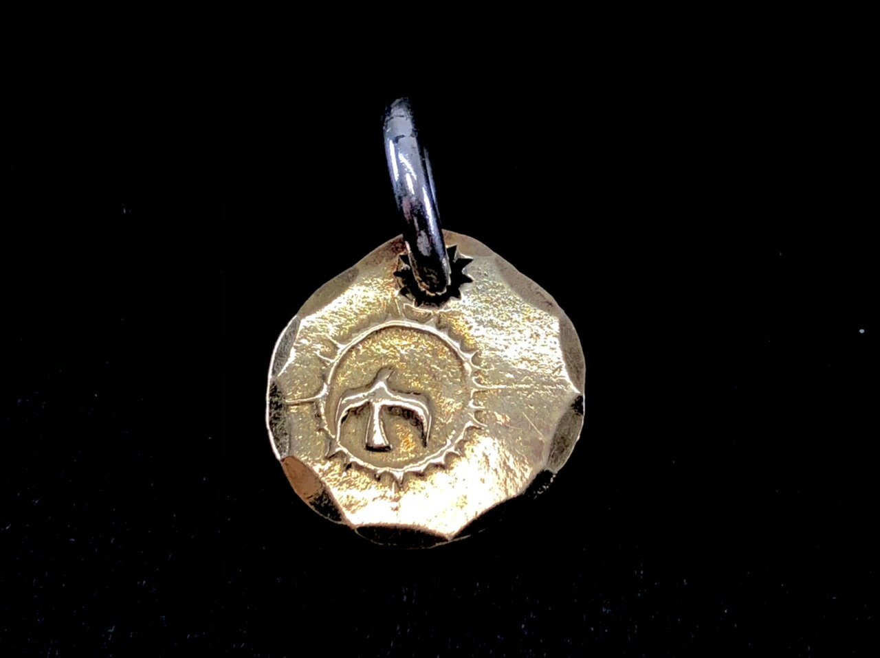 ゴローズ 美品 現行 K18in太陽メタル 小