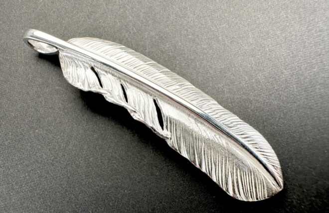 楽天市場】ゴローズ goro's 新品・レア プレーン特大フェザー (右