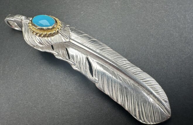 楽天市場】ゴローズ goro's [新品] 上銀金縄TQ特大フェザー (左