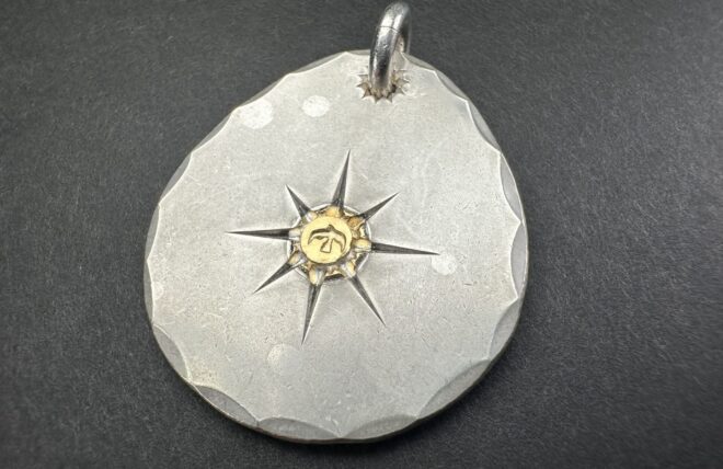 goro's 中メタル goro's(ゴローズ) たたきメタル中 ペンダントトップ シルバー/ゴールド