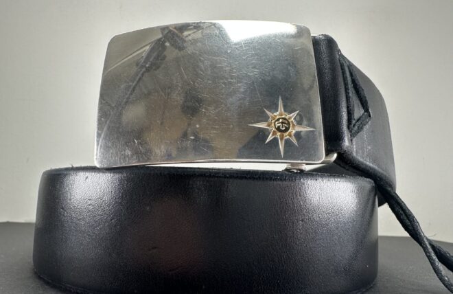 楽天市場】goro's ゴローズ オールド物 4点式サドルレザーナローベルト