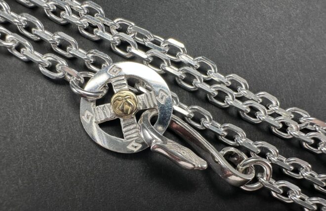 楽天市場】ゴローズ goro's [新品] 太角ロングチェーンのみ ※全長70