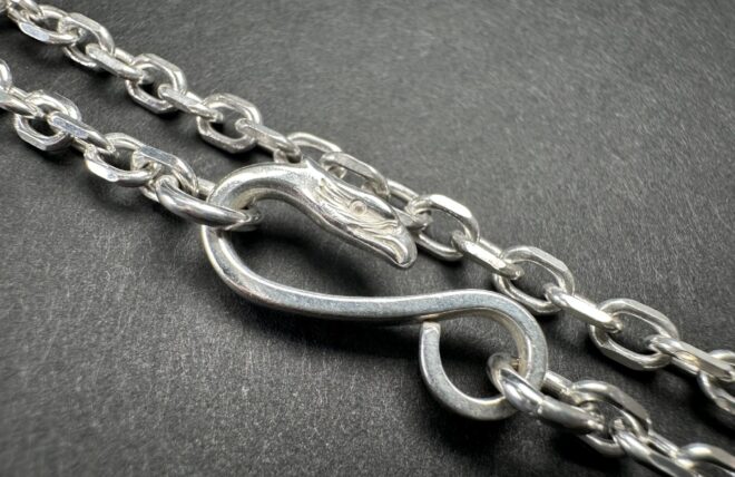 楽天市場】ゴローズ goro's [新品] 太角チェーンのみ ※全長47センチ