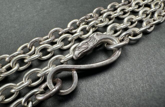 楽天市場】ゴローズ goro's 美品 イーグルフック太丸チェーン