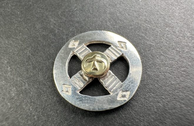 楽天市場】goro's ゴローズ 金メタル付きメディスンホイール K18付SV