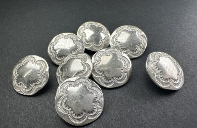 ゴローズ  goro\u0027s 美品 SVコンチョ (小) ※1つの通貨価値です。