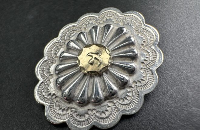 楽天市場】ゴローズ goro's 極美品 OLD K18付きフラワーコンチョ