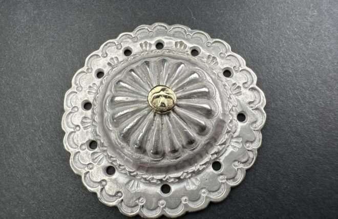 楽天市場】【Goro's ゴローズ】K18メタル付きフラワーコンチョ【新品