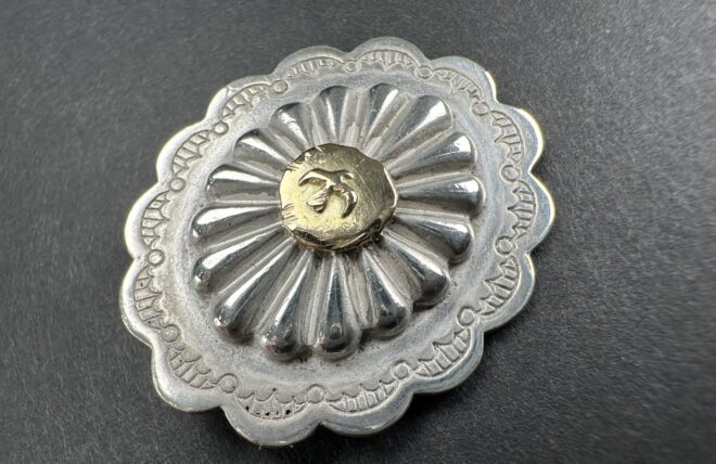 楽天市場】【Goro's ゴローズ】K18メタル付きフラワーコンチョ【新品