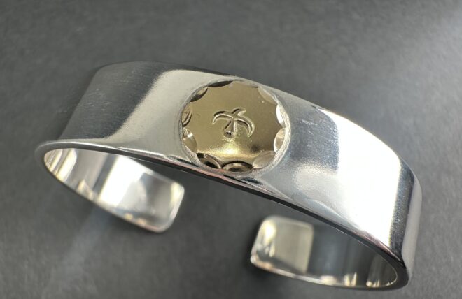 ゴローズ  goro 新品 平打ちブレス (S) ※31.19g