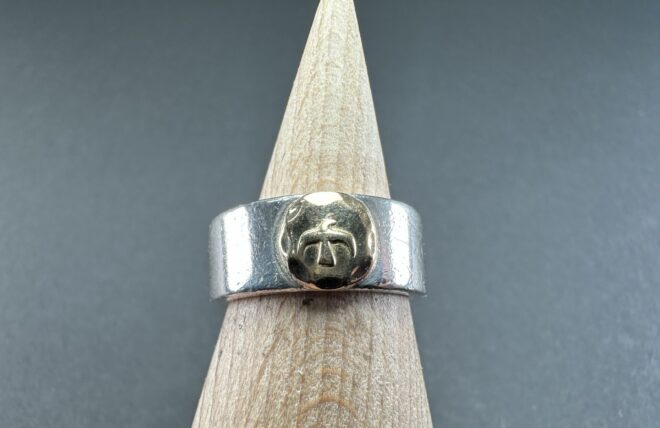 楽天市場】ゴローズ goro's 美品 平打ちリング (19号) : モンテカルロ原宿