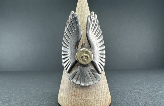 楽天市場】ゴローズ goro's 新品 K18付きイーグルリング (13号